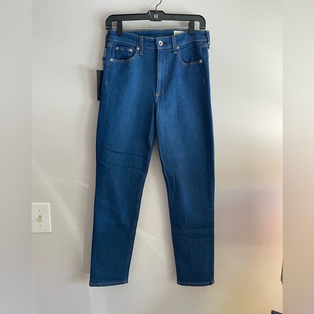 Rag & bone INDIGO NINA HIGH-RISE ANKLE CIGARETTE, NWT